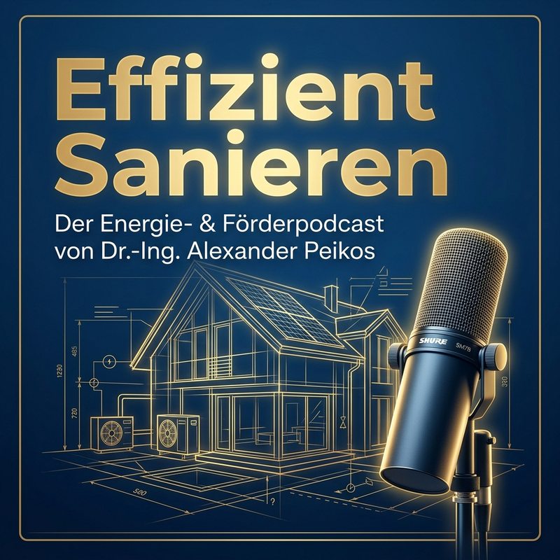 Podcast Cover - Effizient Sanieren